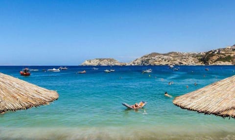 Private beach nearby, beach umbrellas