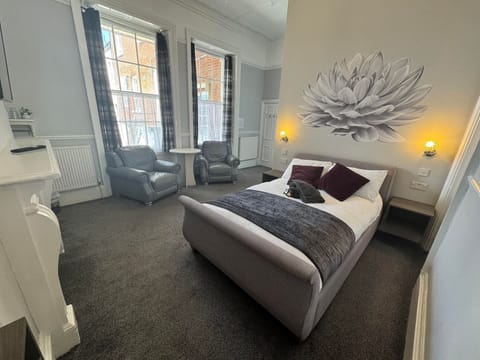 Gold Ground Floor Double | Individually decorated, individually furnished, iron/ironing board