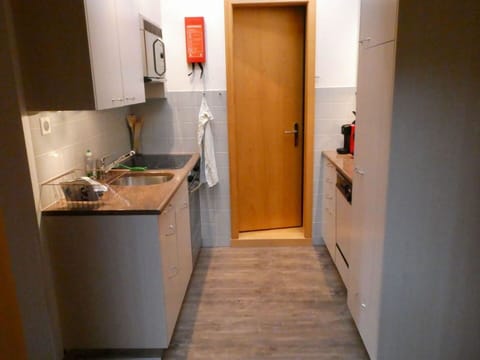 Kitchen Sink, Tap, Sink, Cabinetry, Countertop, Plumbing Fixture, Wood, Floor, Flooring, Kitchen