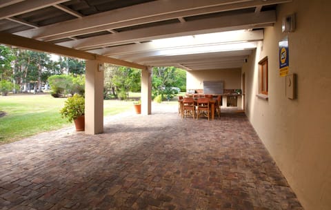 Car port / Patio with Built-in BBQ