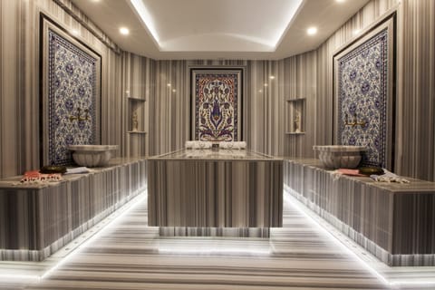 Turkish bath, body scrubs, massages