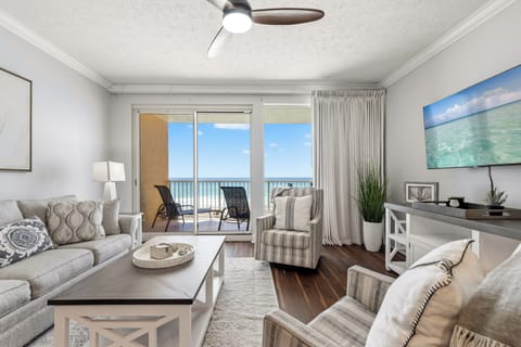 Condo, Multiple Beds, Pool Access | Living area | 32-inch TV with cable channels