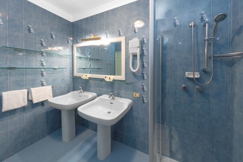 Shower, rainfall showerhead, hair dryer, bidet