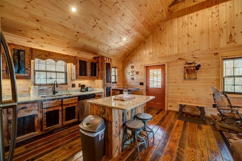 Breakfast island seats 2