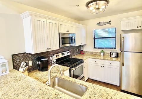 The kitchen is fully stocked with anything you may need