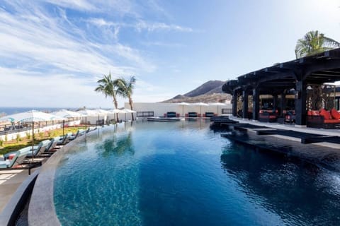 Take in stunning ocean views from the infinity pool at Copala, perfect for a refreshing dip.