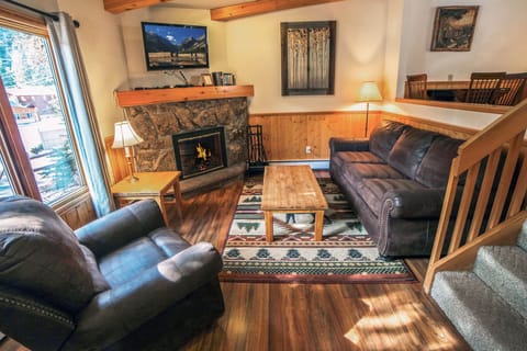 Wood-Burning Fireplace