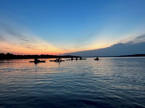 Don't miss taking in one of the amazing Carey Bay sunsets on our kayaks!