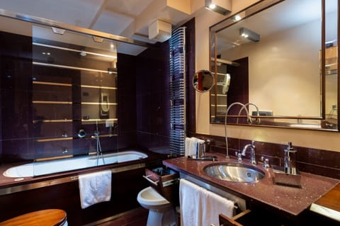 Deluxe Room | Bathroom | Shower, free toiletries, hair dryer, bathrobes