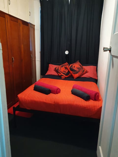 Bedroom with Double bed plus floor to ceiling robes