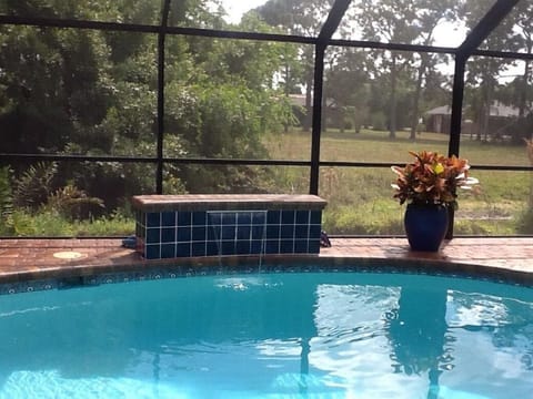 View of the golf course 