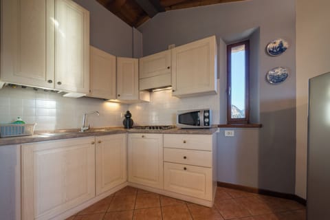 Apartment, 2 Bedrooms, Balcony, Lake View | Private kitchen | Full-size fridge, microwave, stovetop, dishwasher