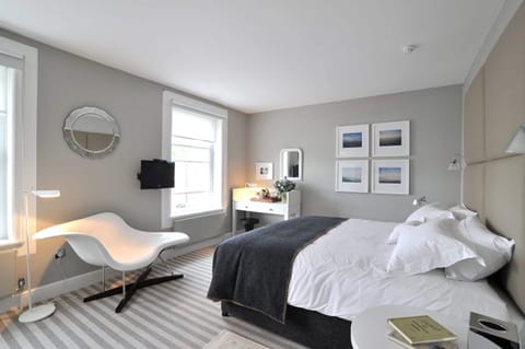 1 bedroom, desk, laptop workspace, iron/ironing board