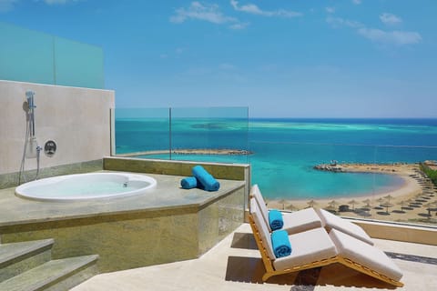 Suite, 1 King Bed, Kitchenette, Sea View (Plaza) | View from room