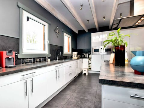 Villa | Private kitchen | Fridge, microwave, dishwasher, highchair