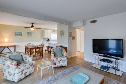 Upstairs living area