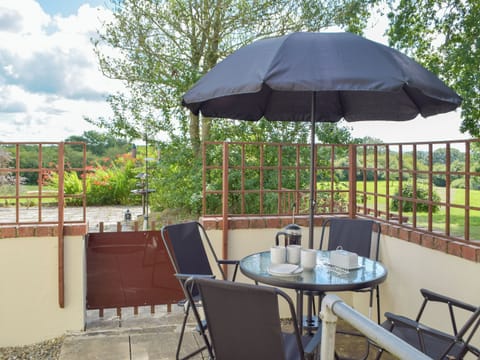 Sitting-out-area | Woodpecker Rest, Llechryd, near Cardigan