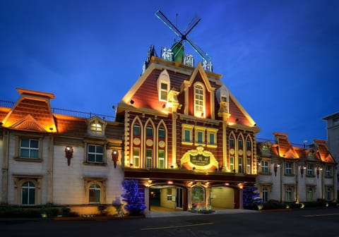 Front of property - evening/night