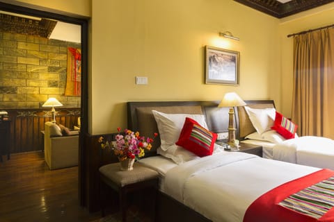 Tibetan Executive Suites | Premium bedding, Select Comfort beds, minibar, in-room safe