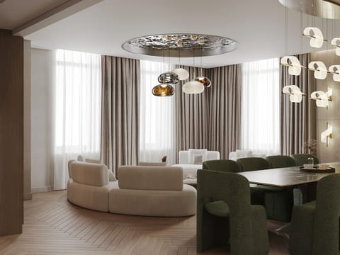 Presidential Suite | Premium bedding, minibar, in-room safe, desk