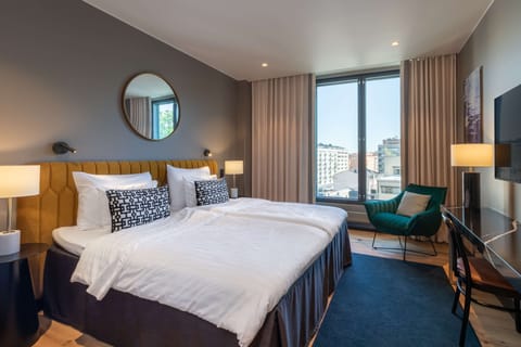 Minibar, in-room safe, desk, blackout drapes