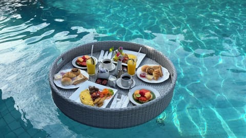 Buffet breakfast for a fee