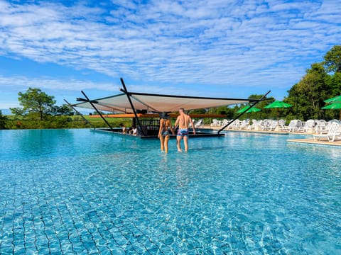 3 outdoor pools, pool umbrellas, sun loungers
