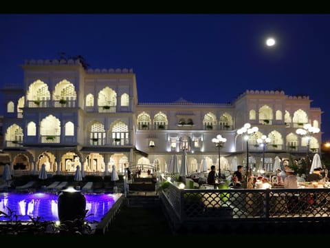 Front of property - evening/night