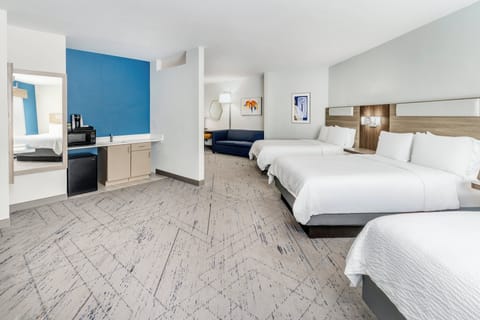 Suite, Multiple Beds, Accessible (Communications Accessible) | In-room safe, blackout drapes, iron/ironing board, rollaway beds