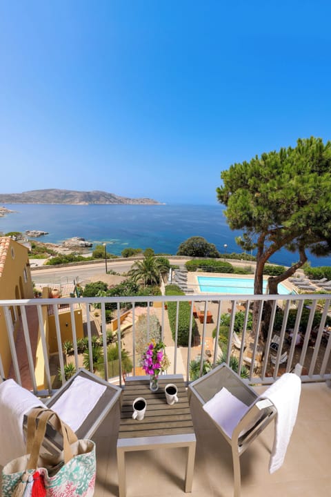 Panoramic Triple Room, Balcony, Sea View | View from room