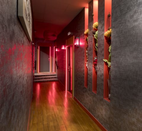 Interior entrance