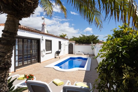 Private heated pool