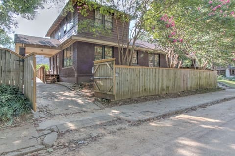 Your private entryway with private parking