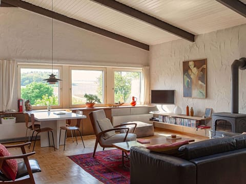 House | Living area | Fireplace