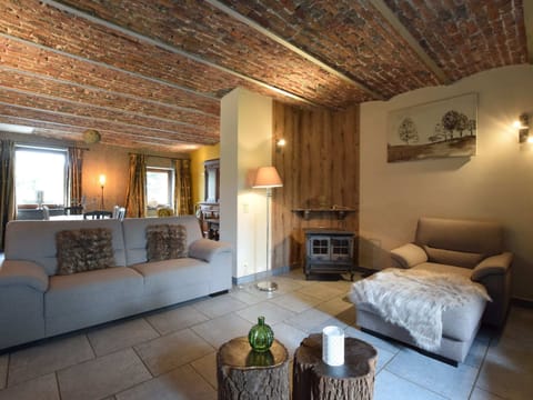 House | Living area | Fireplace