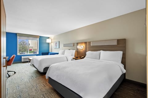 Suite, 2 Queen Beds | In-room safe, blackout drapes, iron/ironing board