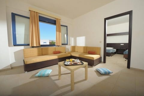 Apartment, 1 Bedroom | Living room | LCD TV