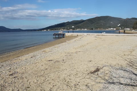 Private beach nearby