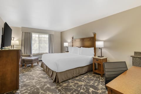 Standard Room, 1 King Bed, Refrigerator & Microwave, River View | Premium bedding, pillowtop beds, laptop workspace, blackout drapes