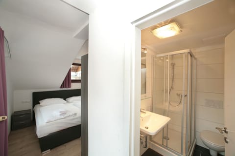 Suite, Lake View | Bathroom | Hair dryer, towels