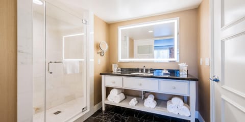 Free toiletries, hair dryer, towels, soap