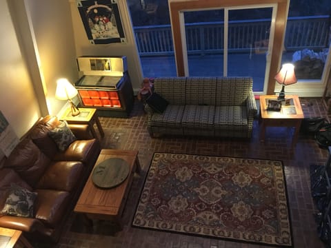 View of living room from upstairs