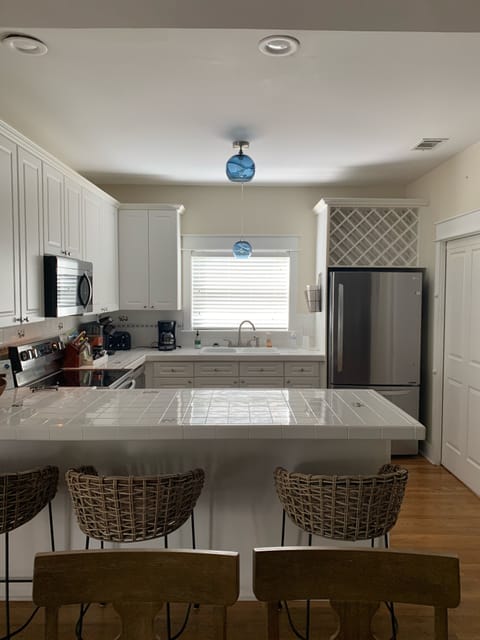 Kitchen with updated appliances and Keurig 