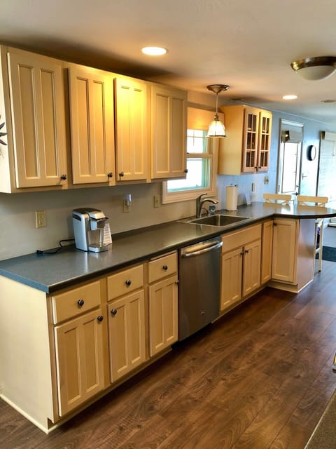 Beautiful updated Kitchen with Keurig. 
