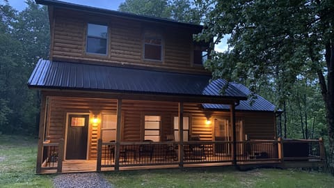 House from driveway.