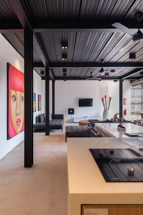 Penthouse, 3 Bedrooms | Private kitchenette | Full-size fridge, stovetop, coffee/tea maker, electric kettle