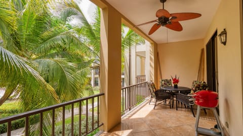 Outside Table & Balcony