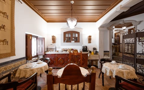 Daily buffet breakfast (EUR 7 per person)