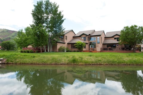 Exterior view of the townhome