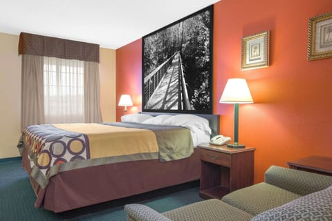 Standard Room, 1 King Bed, Non Smoking | Premium bedding, desk, rollaway beds, free WiFi